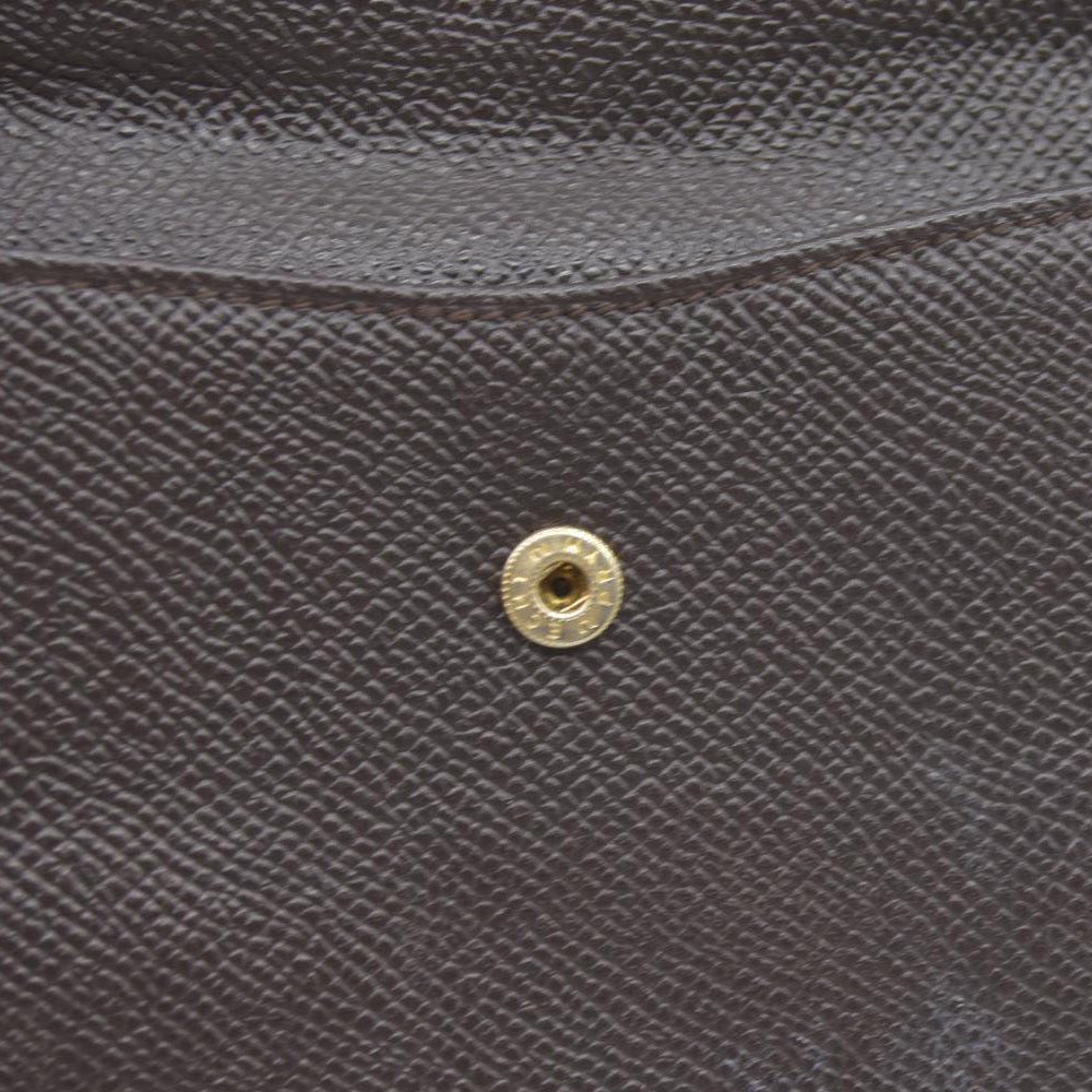 BVLGARI Classico Leather Bifold Wallet Brown