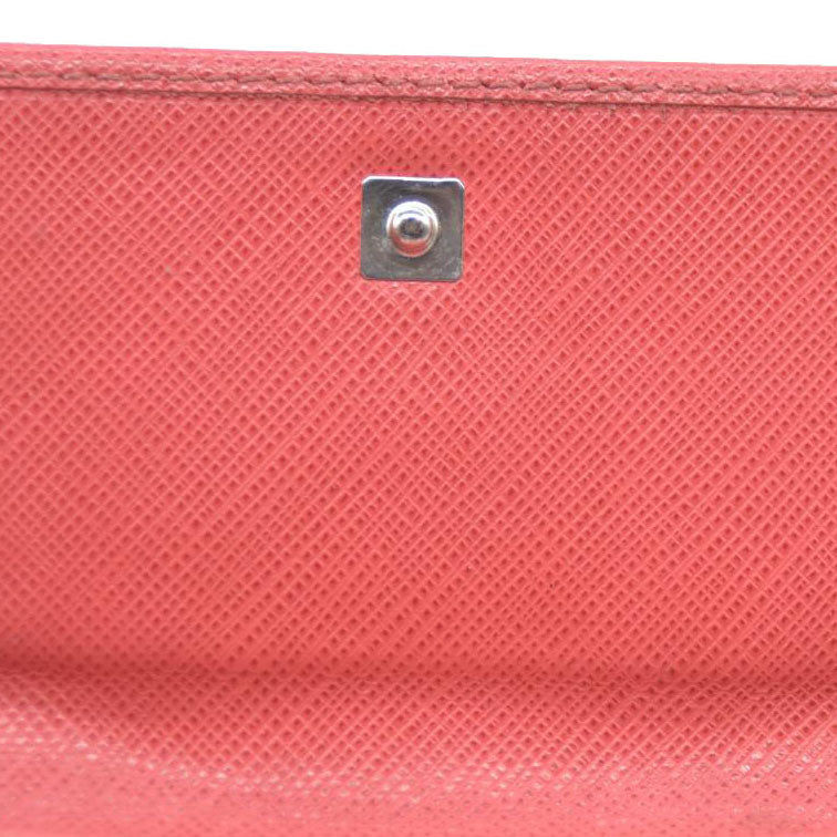 Salvatore Ferragamo Vara Leather Bifold Wallet Pink