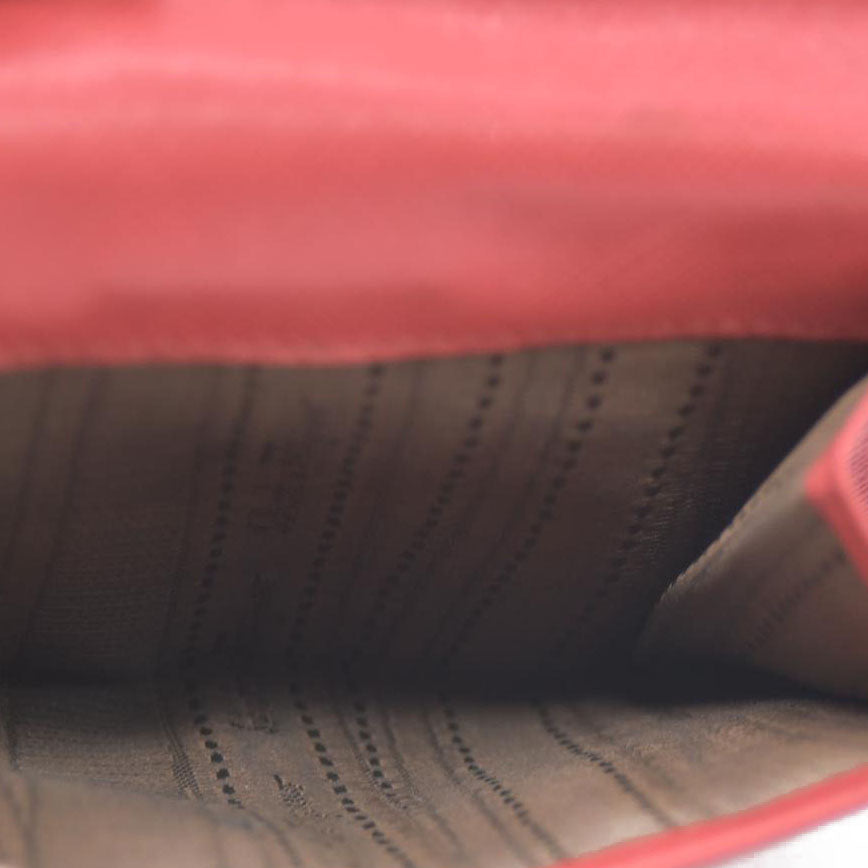 Salvatore Ferragamo Vara Leather Bifold Wallet Pink