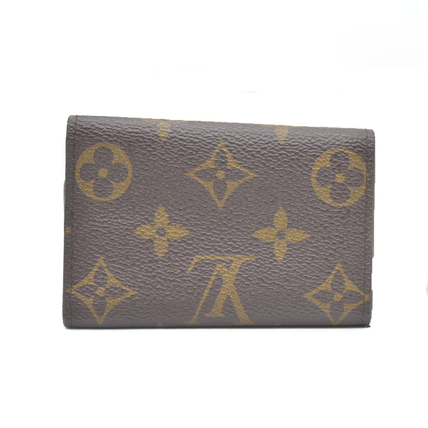 Louis Vuitton Monogram Multicles 6 Ring Key Case Brown RFID