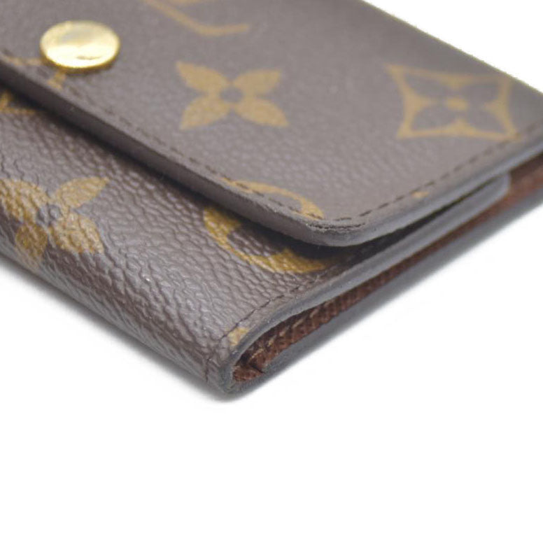 Louis Vuitton Monogram Multicles 6 Ring Key Case Brown RFID