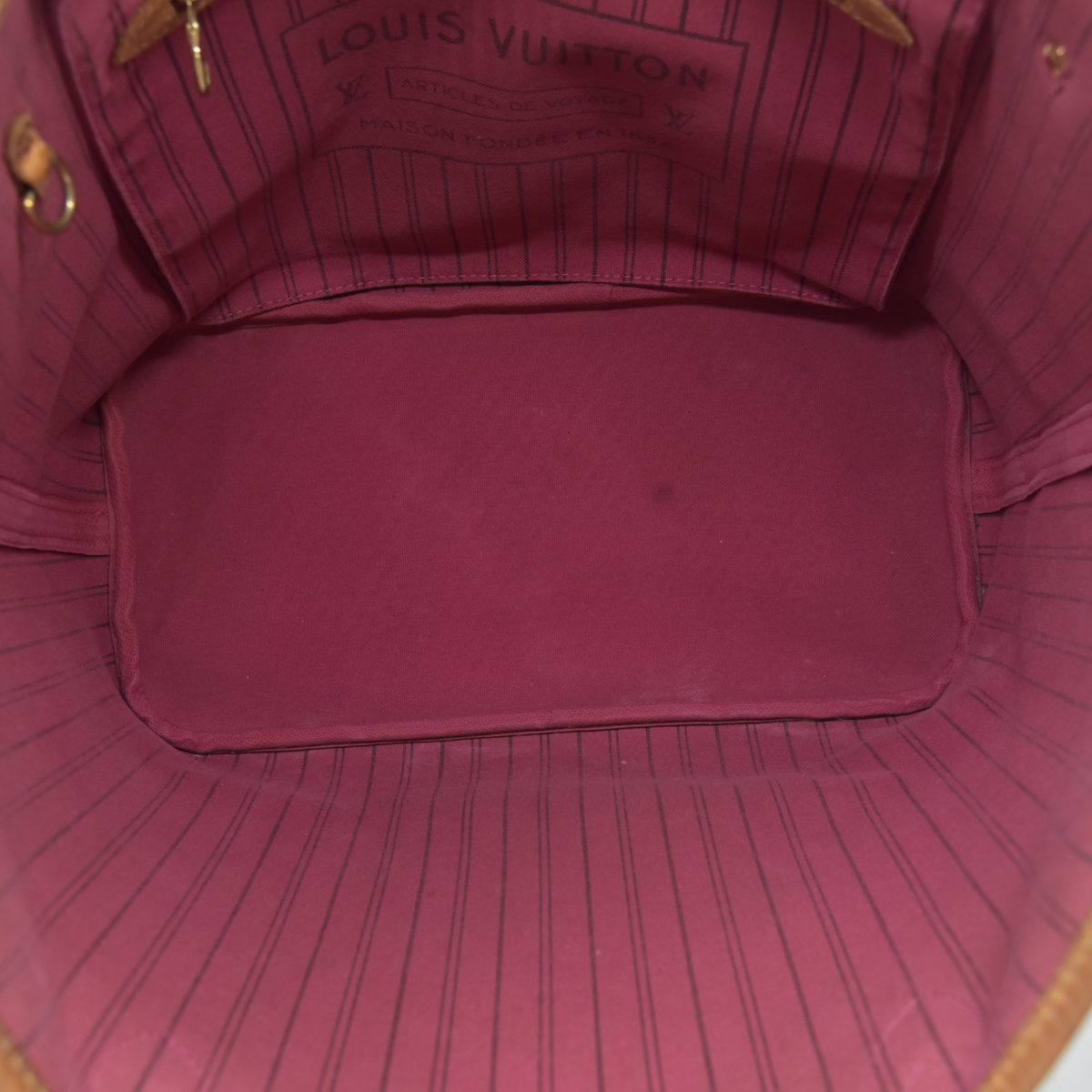 $2240 2018 Louis Vuitton Monogram Neo Neverfull Fuchsia CA4148 10020162