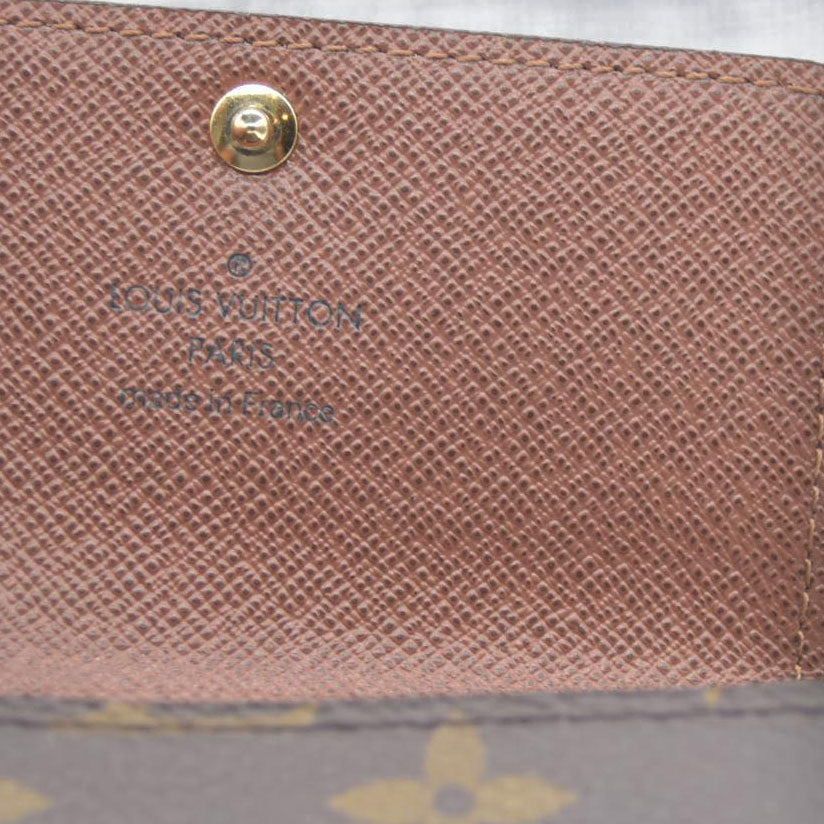 Louis Vuitton Monogram Multicles 6 Ring Key Case Brown RFID