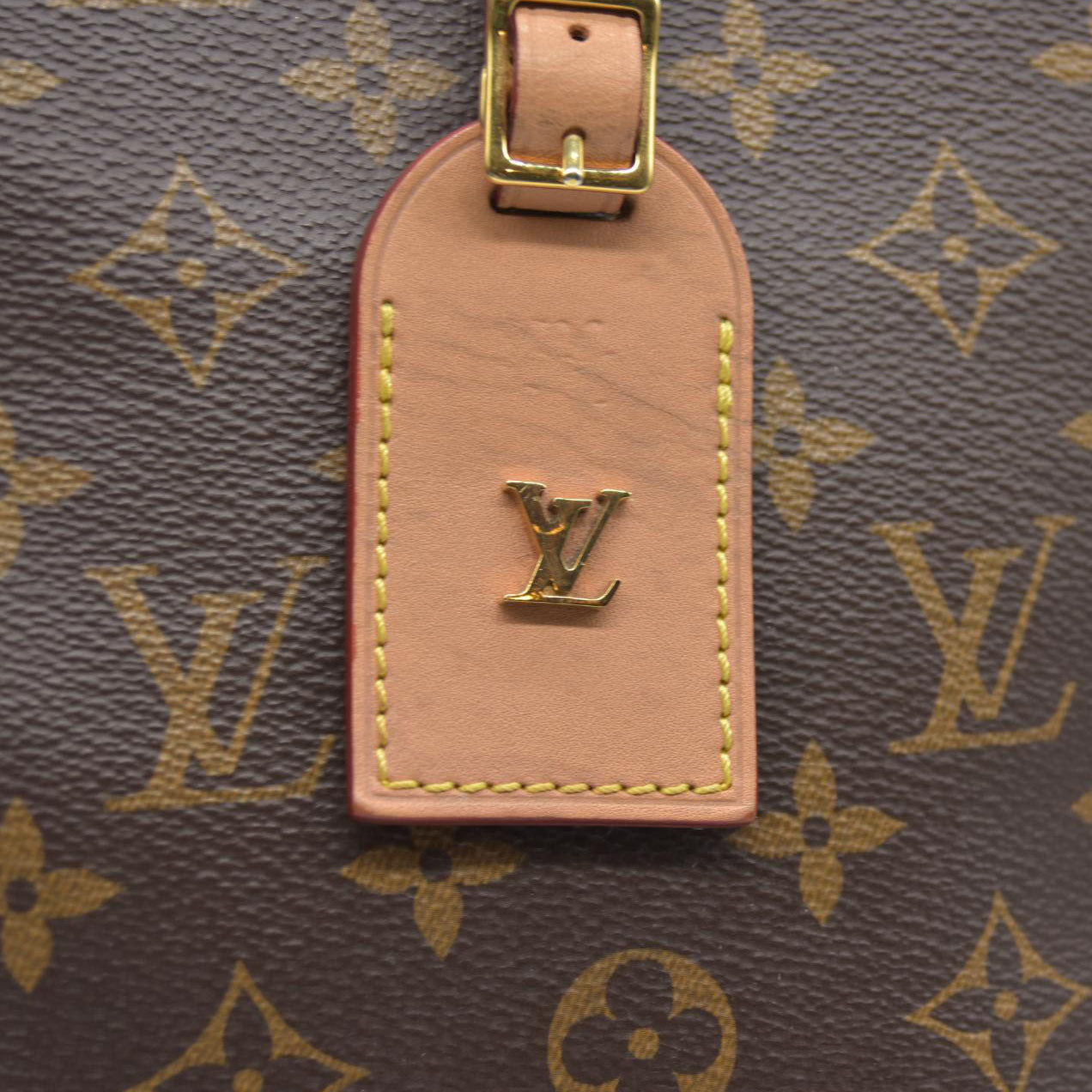 $2230  Louis Vuitton  Monogram Odeon MM Natural