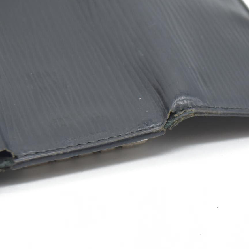 Louis Vuitton Epi Multicles Leather 4 Ring Key Case Black