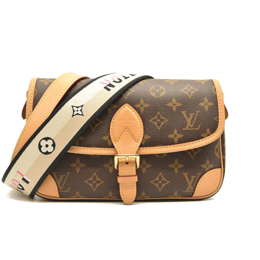 LOUIS VUITTON Monogram Diane Black