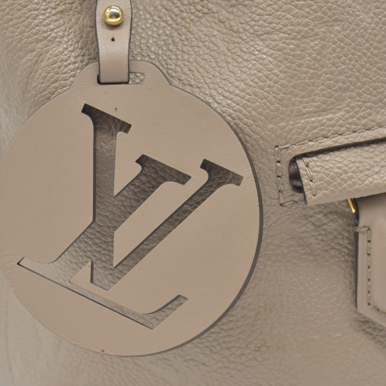 $2980 2021 Louis Vuitton Empreinte Montsouris NM Backpack Tourterelle