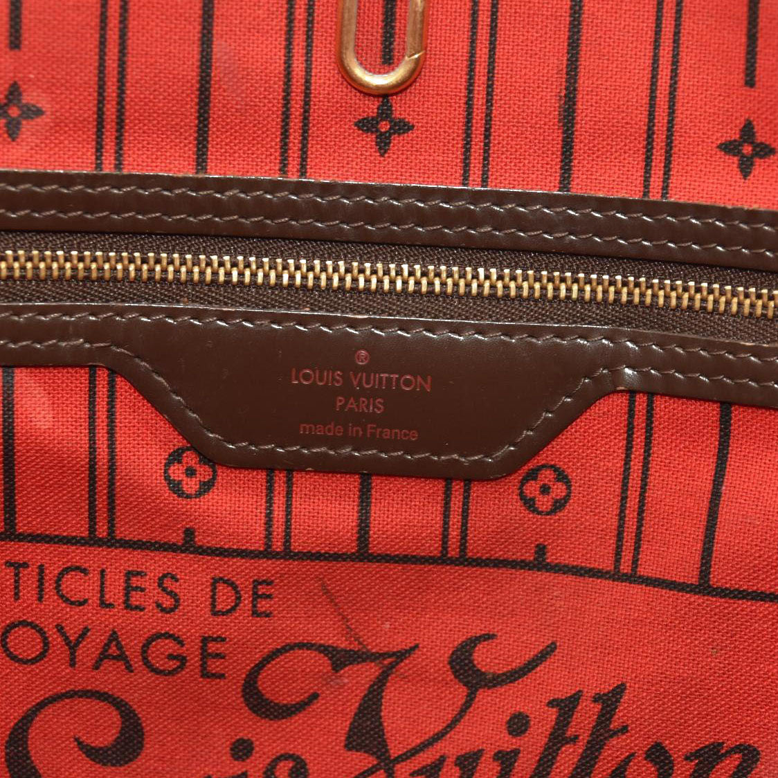 Louis Vuitton  Damier Ebene Neverfull MM