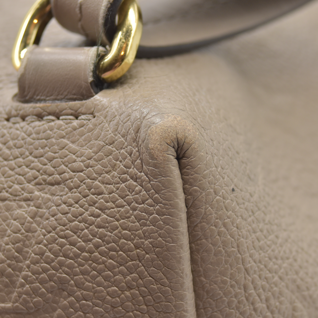 $2980 2021 Louis Vuitton Empreinte Montsouris NM Backpack Tourterelle