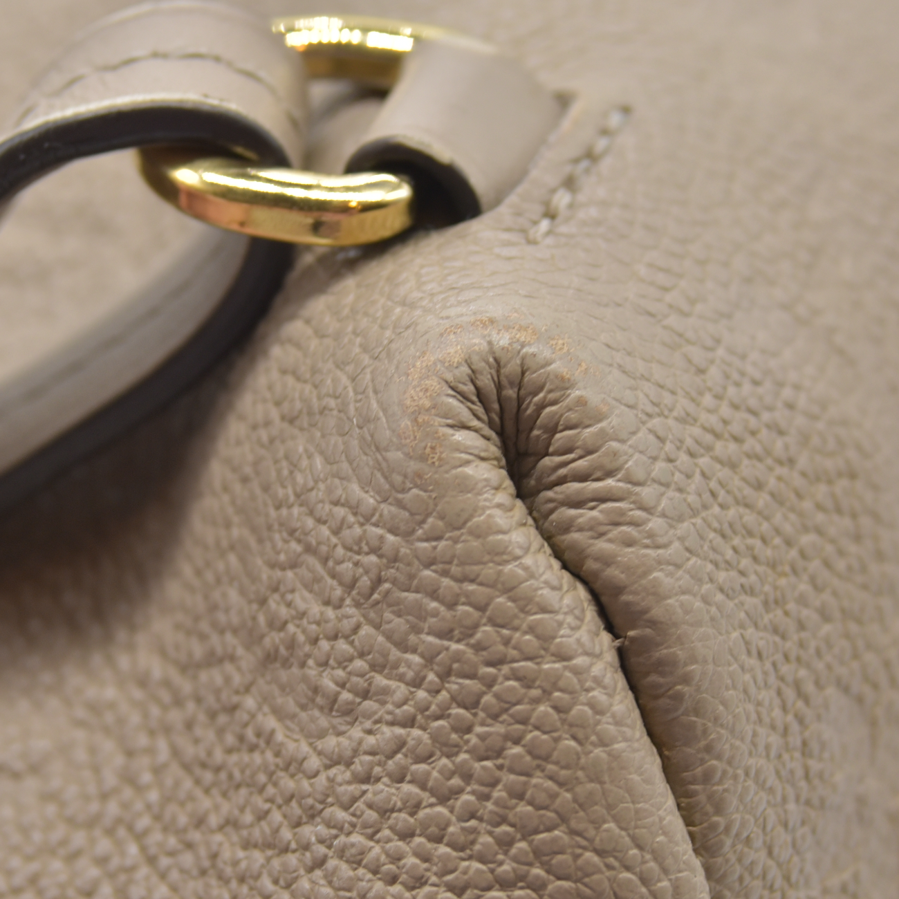 $2980 2021 Louis Vuitton Empreinte Montsouris NM Backpack Tourterelle