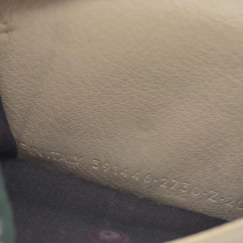 $450 BALENCIAGA Envelope Trifold Compact Wallet Beige CONSIGNMENT