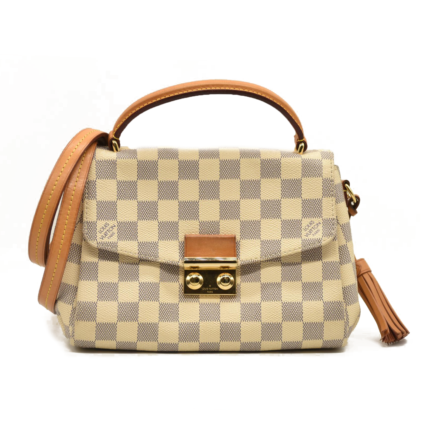 LOUIS VUITTON Damier Azur LOUIS VUITTON Damier Azur Croisette FL3197