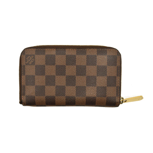Louis Vuitton  Damier Ebene Zippy Organizer Wallet