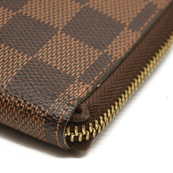 Louis Vuitton  Damier Ebene Zippy Organizer Wallet