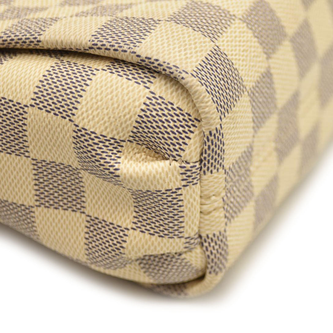 LOUIS VUITTON Damier Azur LOUIS VUITTON Damier Azur Croisette FL3197