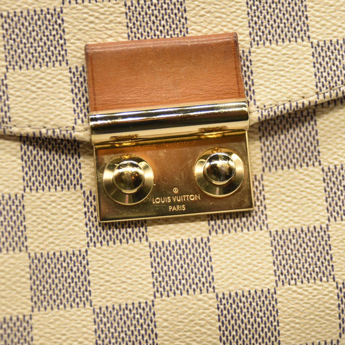 LOUIS VUITTON Damier Azur LOUIS VUITTON Damier Azur Croisette FL3197