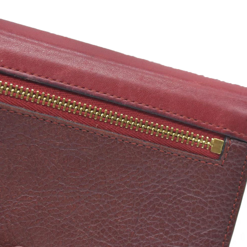 Chloe Patchwork Leather Trifold Wallet MultiColor