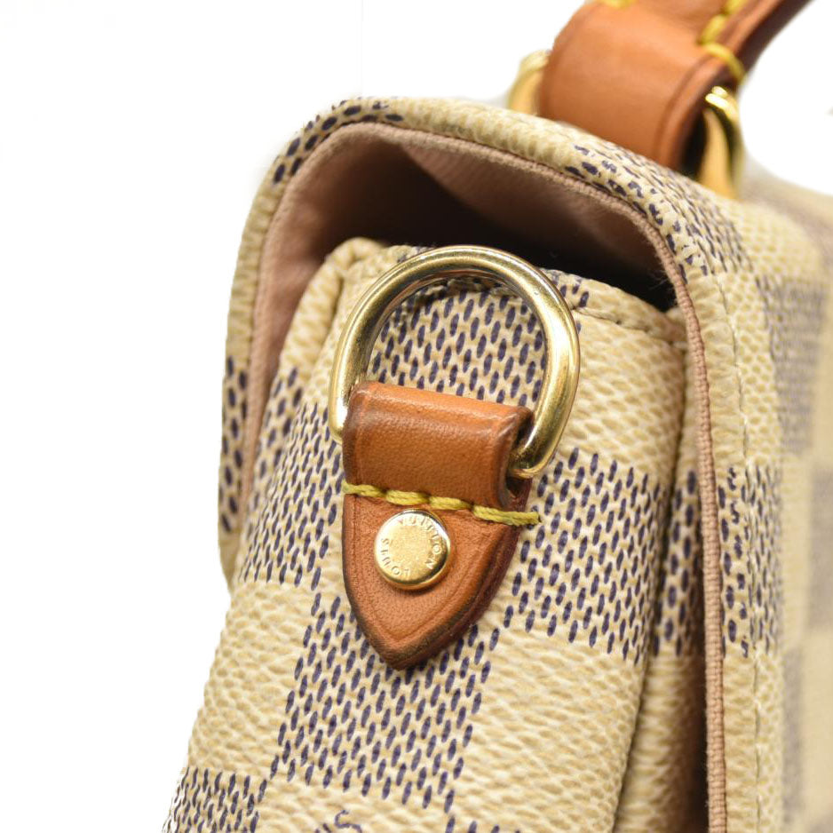 LOUIS VUITTON Damier Azur LOUIS VUITTON Damier Azur Croisette FL3197