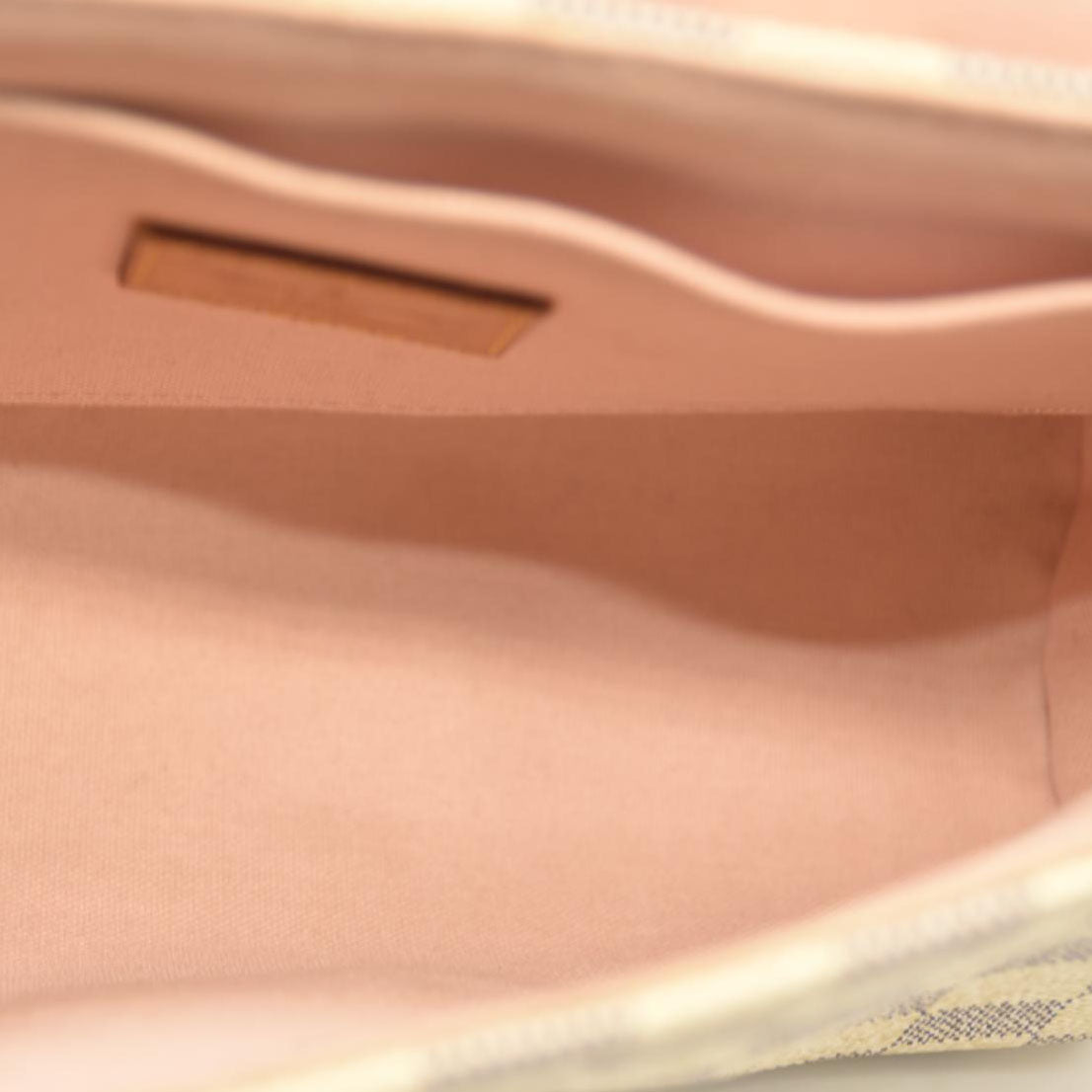 LOUIS VUITTON Damier Azur LOUIS VUITTON Damier Azur Croisette FL3197