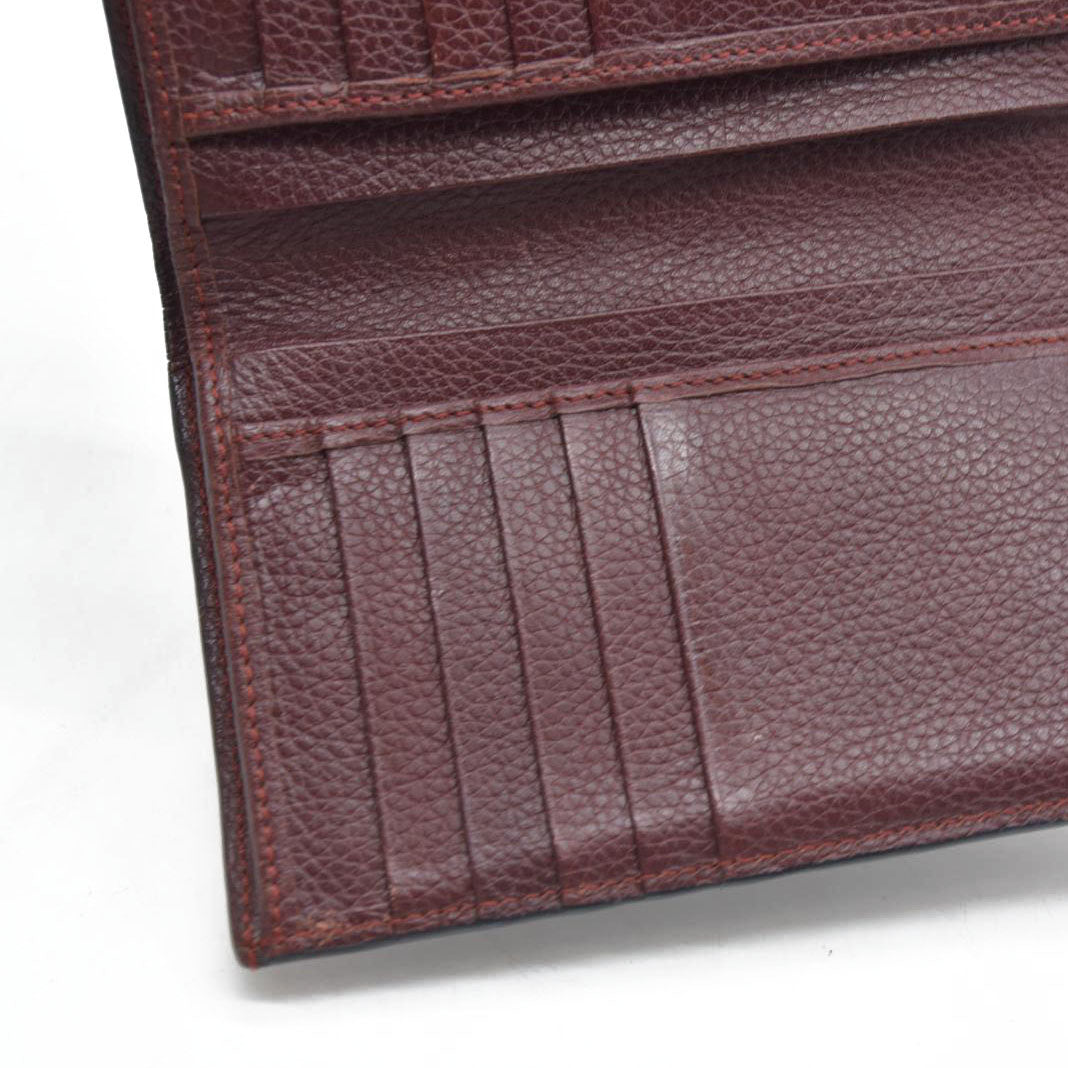 Chloe Patchwork Leather Trifold Wallet MultiColor