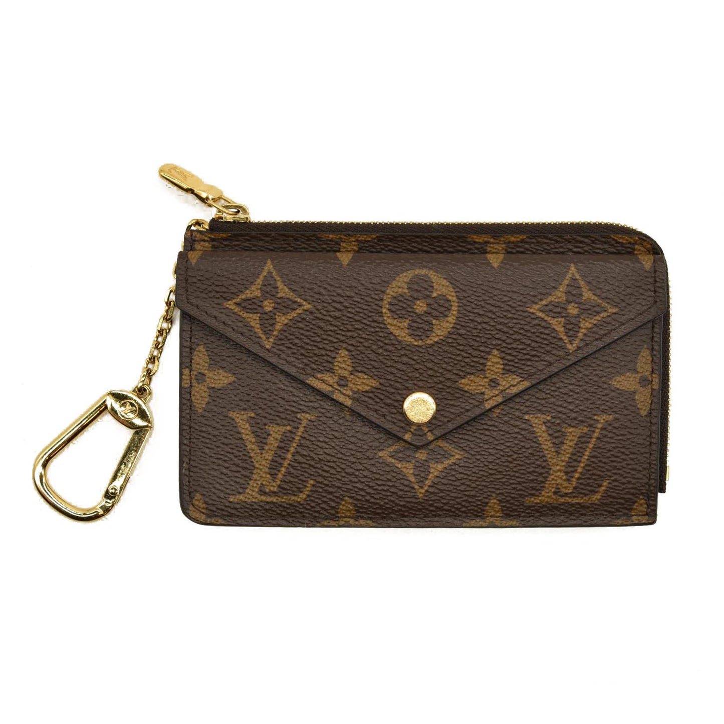 Louis Vuitton  Monogram Recto Verso Card Holder Black