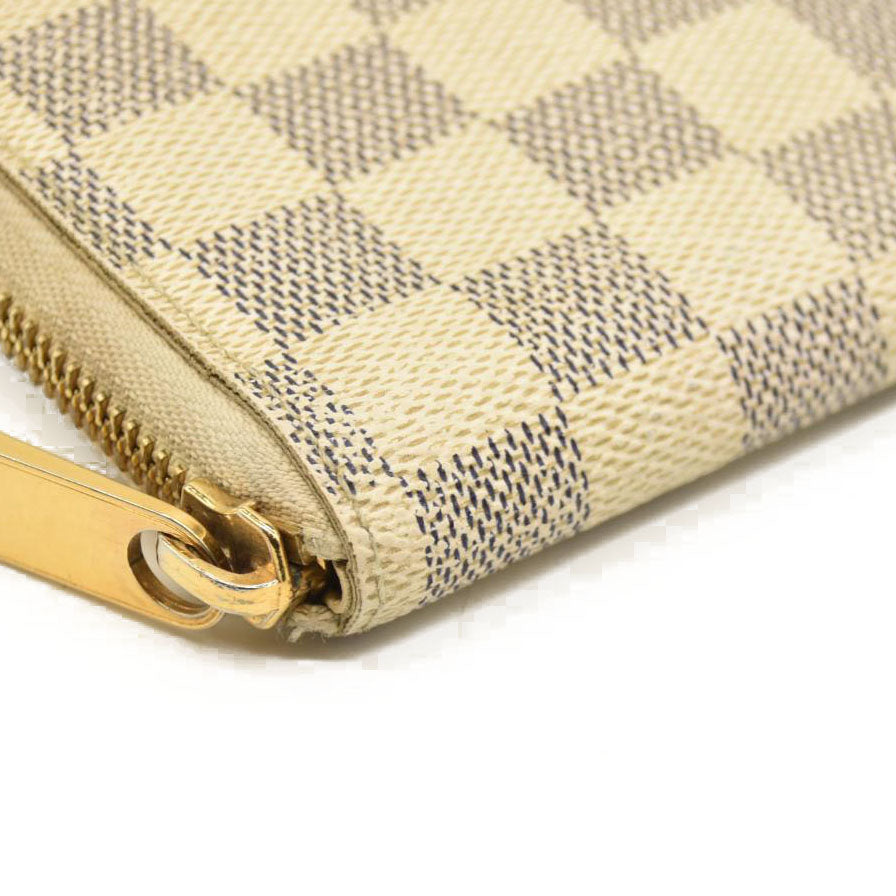 Louis Vuitton  Damier Azur Zippy Organizer Wallet MI5111