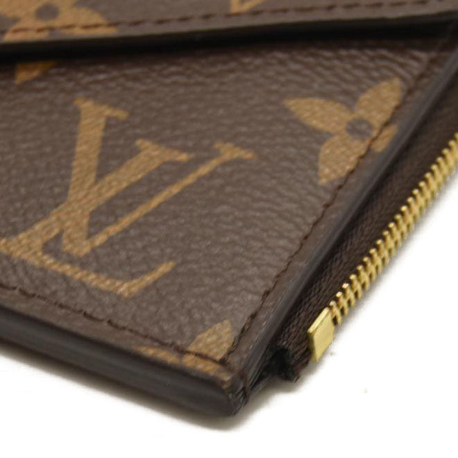 Louis Vuitton  Monogram Recto Verso Card Holder Black