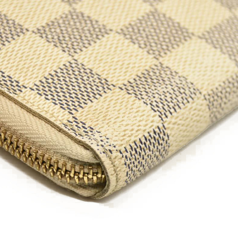 Louis Vuitton  Damier Azur Zippy Organizer Wallet MI5111