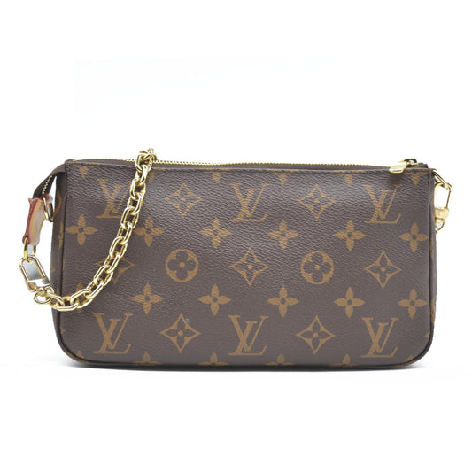 Louis Vuitton  Monogram Chain Pochette Accessories