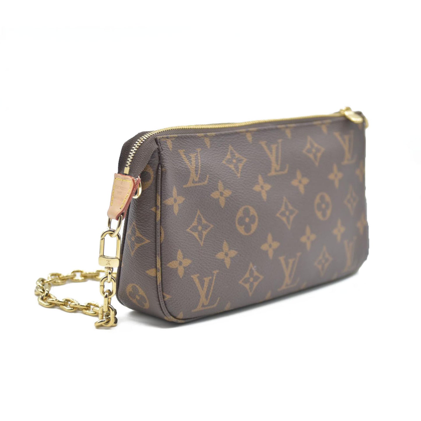 Louis Vuitton  Monogram Chain Pochette Accessories