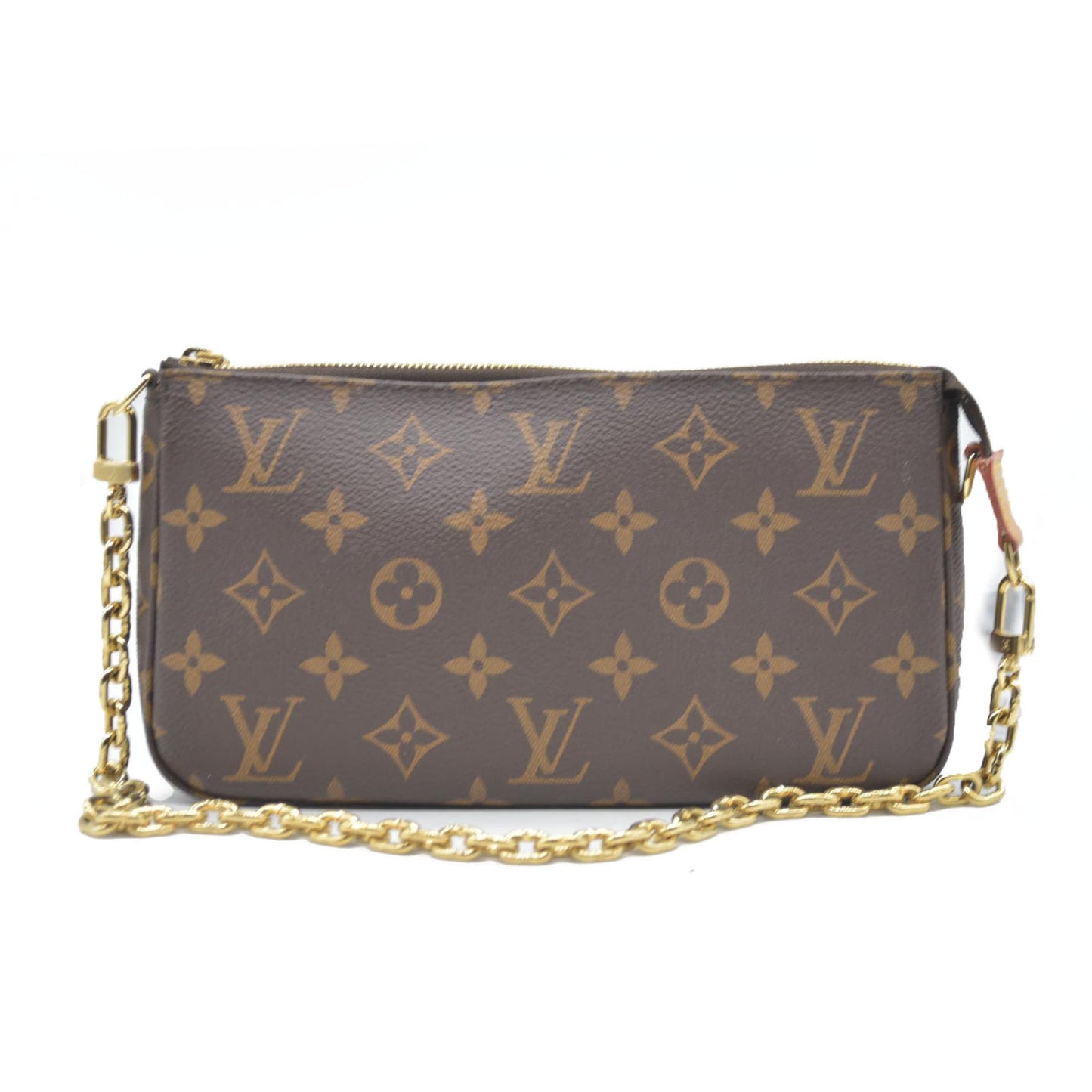 Louis Vuitton  Monogram Chain Pochette Accessories
