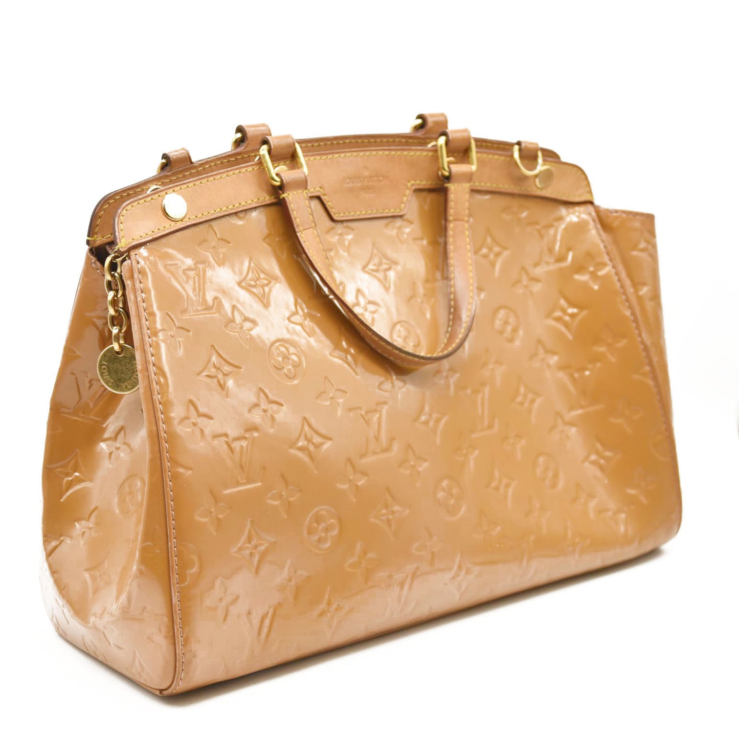 Louis Vuitton Vernis Brea GM Beige Poudre DR2169