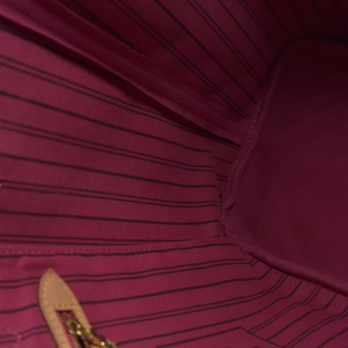 $2170 Louis Vuitton  Monogram Neo Neverfull MM Fuchsia AR0280