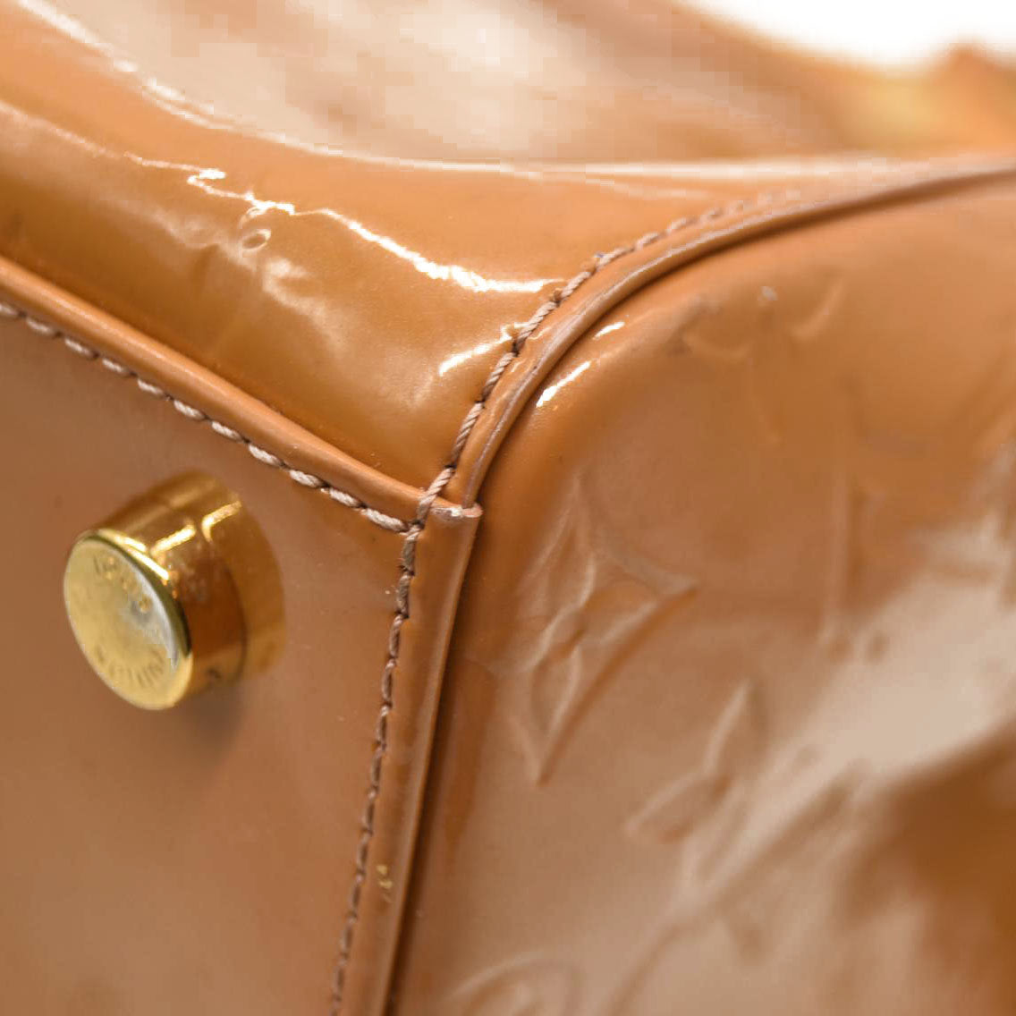 Louis Vuitton Vernis Brea GM Beige Poudre DR2169