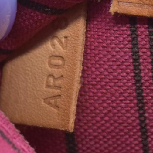 $2170 Louis Vuitton  Monogram Neo Neverfull MM Fuchsia AR0280