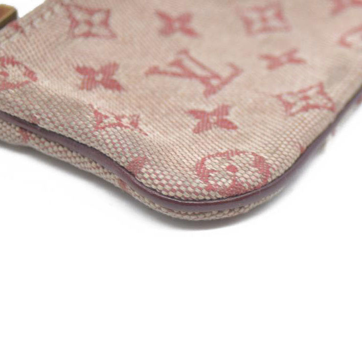 Louis Vuitton  Mini Monogram Key Pouch Cherry