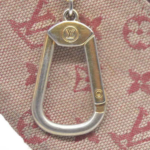 Louis Vuitton  Mini Monogram Key Pouch Cherry