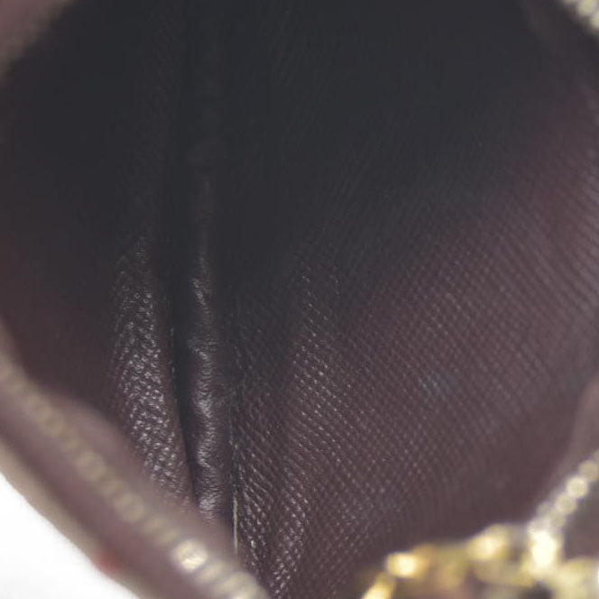 Louis Vuitton  Mini Monogram Key Pouch Cherry