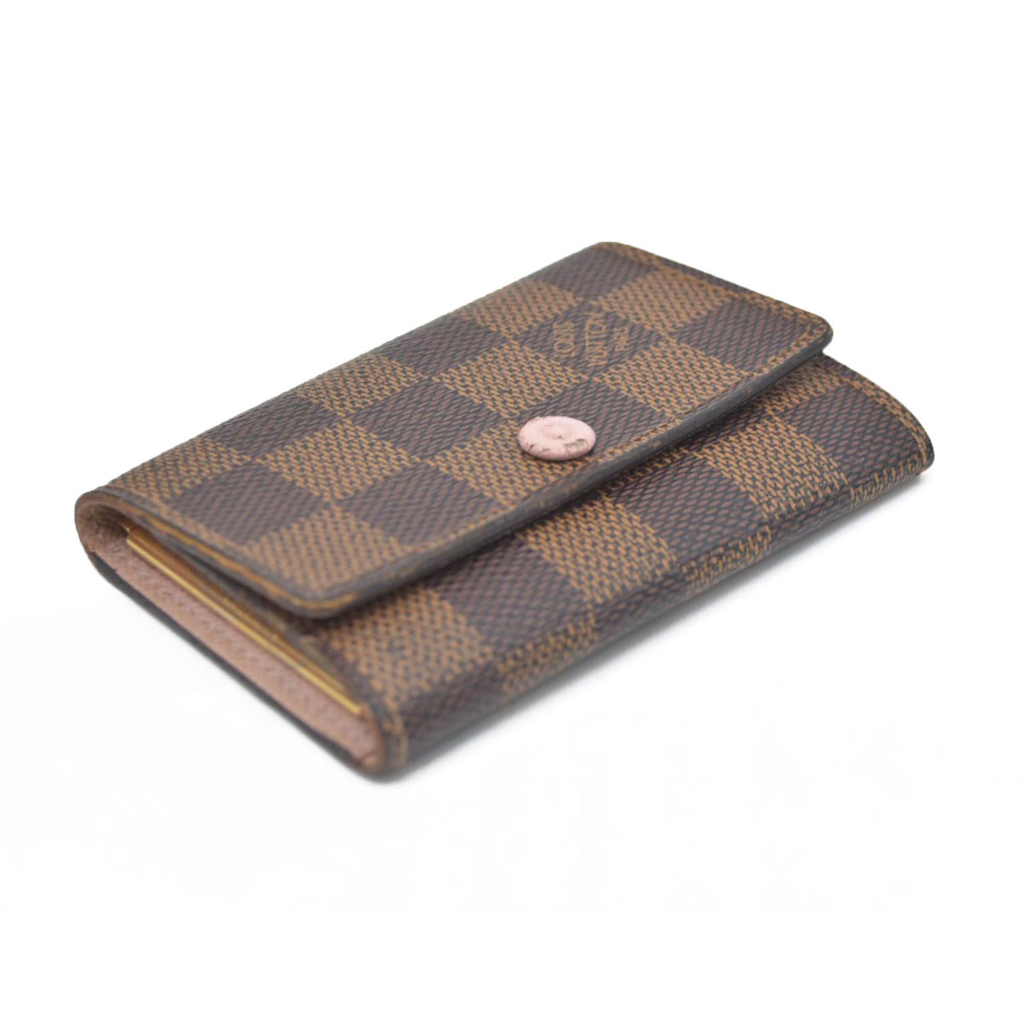 Louis Vuitton Damier Multicles 6 Ring Key Case Brown