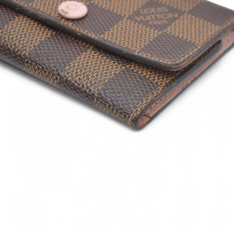 Louis Vuitton Damier Multicles 6 Ring Key Case Brown