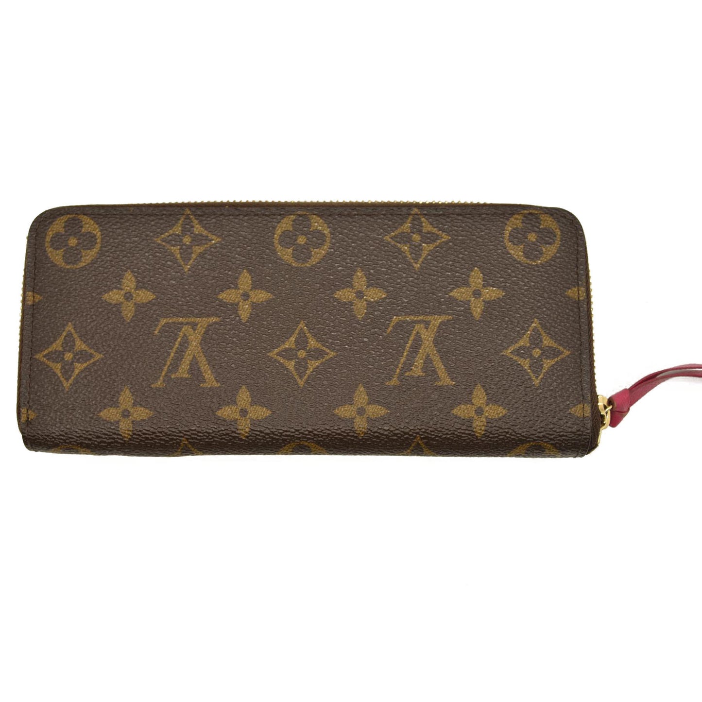 Louis Vuitton  Monogram Clemence Wallet Fuchsia GI0196