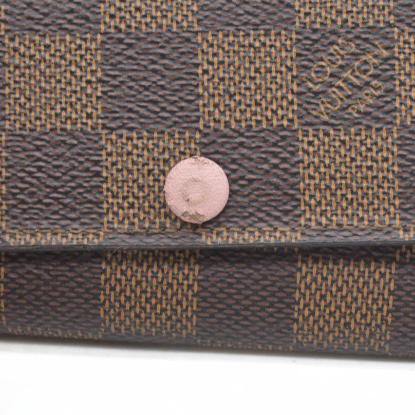 Louis Vuitton Damier Multicles 6 Ring Key Case Brown