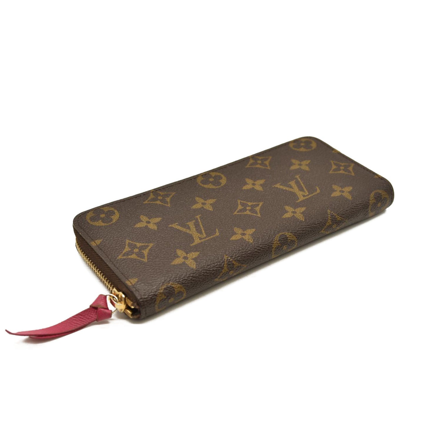 Louis Vuitton  Monogram Clemence Wallet Fuchsia GI0196