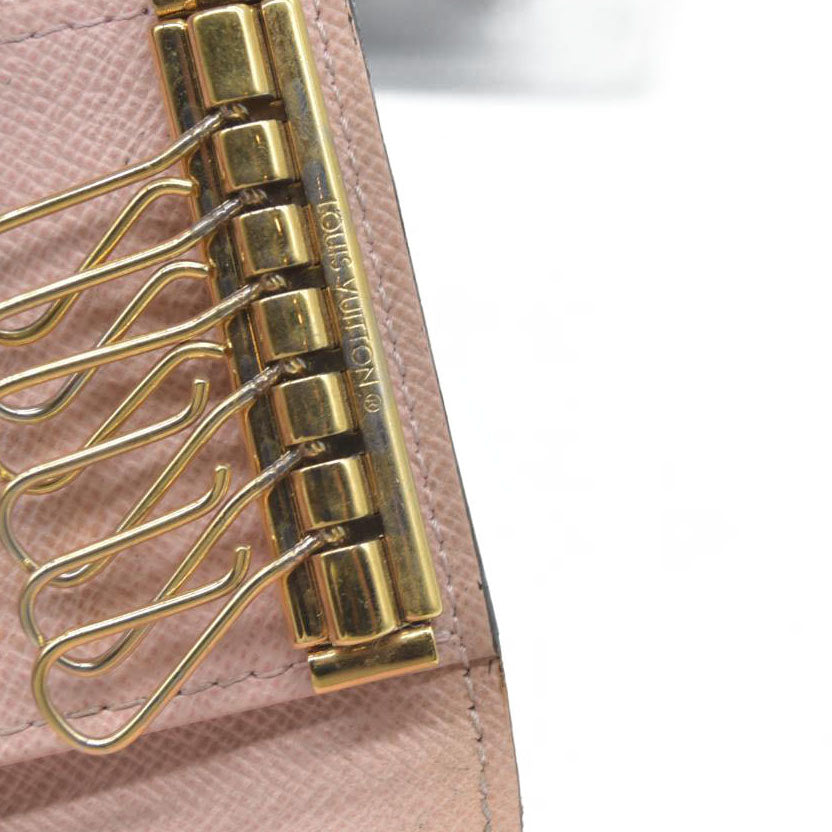 Louis Vuitton Damier Multicles 6 Ring Key Case Brown