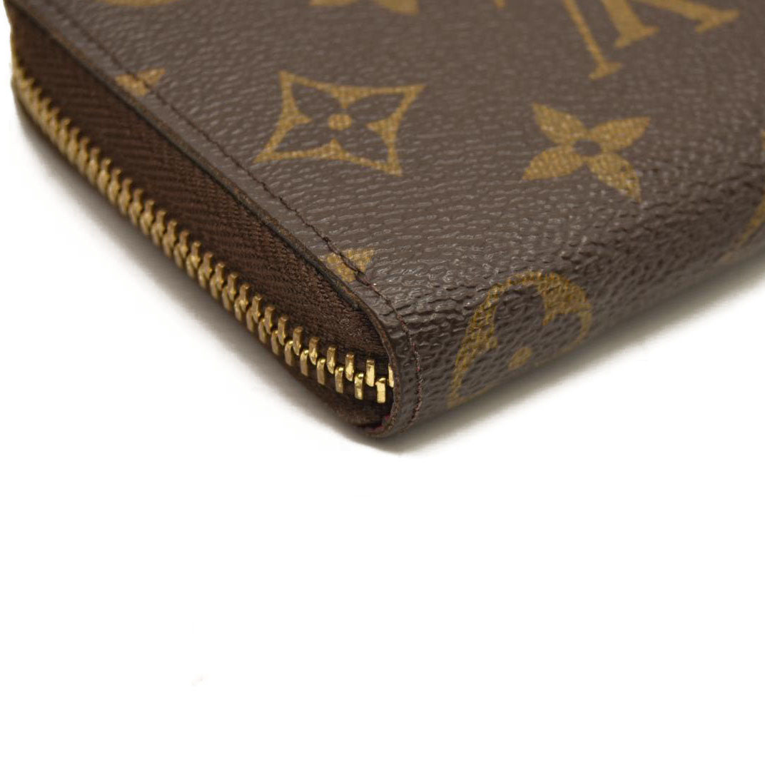 Louis Vuitton  Monogram Clemence Wallet Fuchsia GI0196