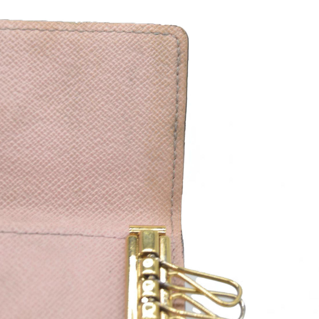 Louis Vuitton Damier Multicles 6 Ring Key Case Brown