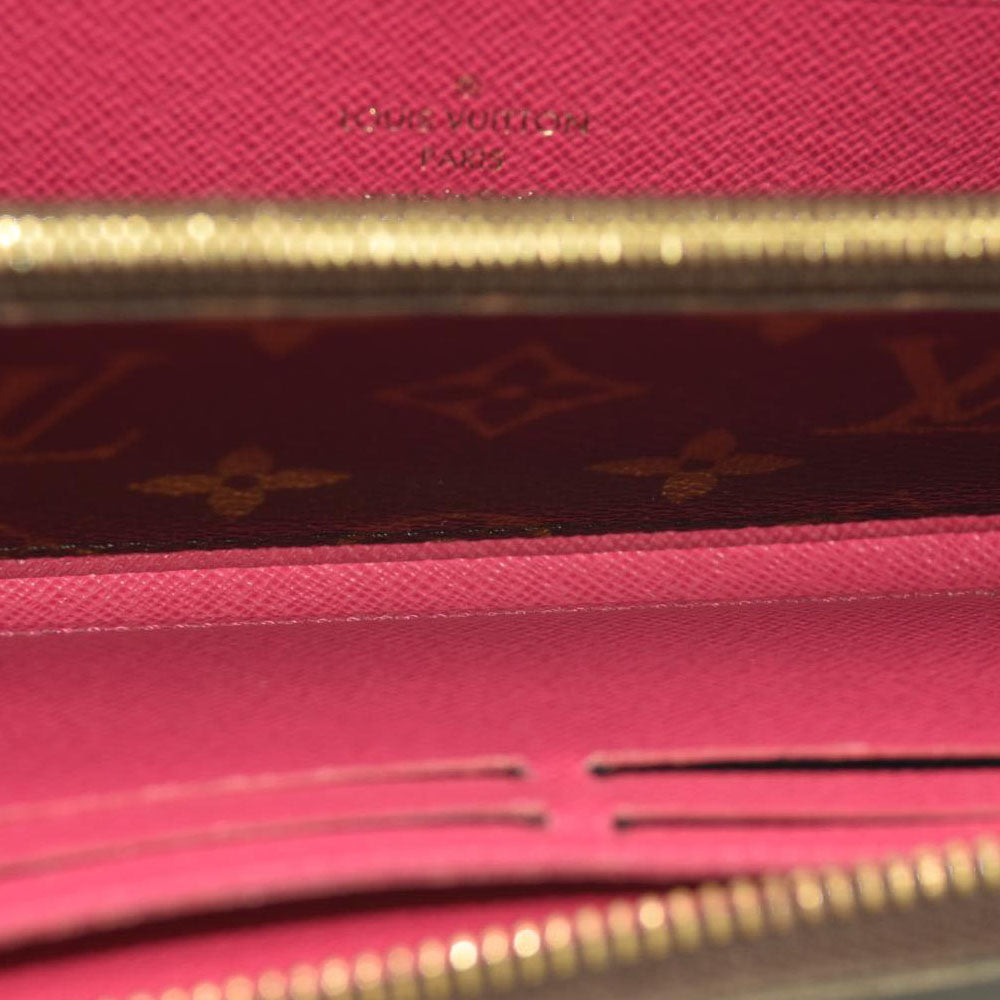 Louis Vuitton  Monogram Clemence Wallet Fuchsia GI0196
