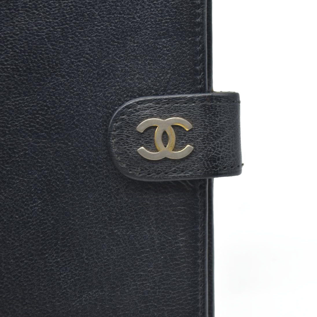 CHANEL CC  Leather Agenda Planner Notebook Cover