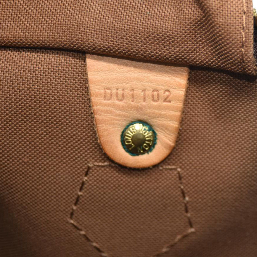 Louis Vuitton  Monogram Speedy Bandouliere 35 DU1102