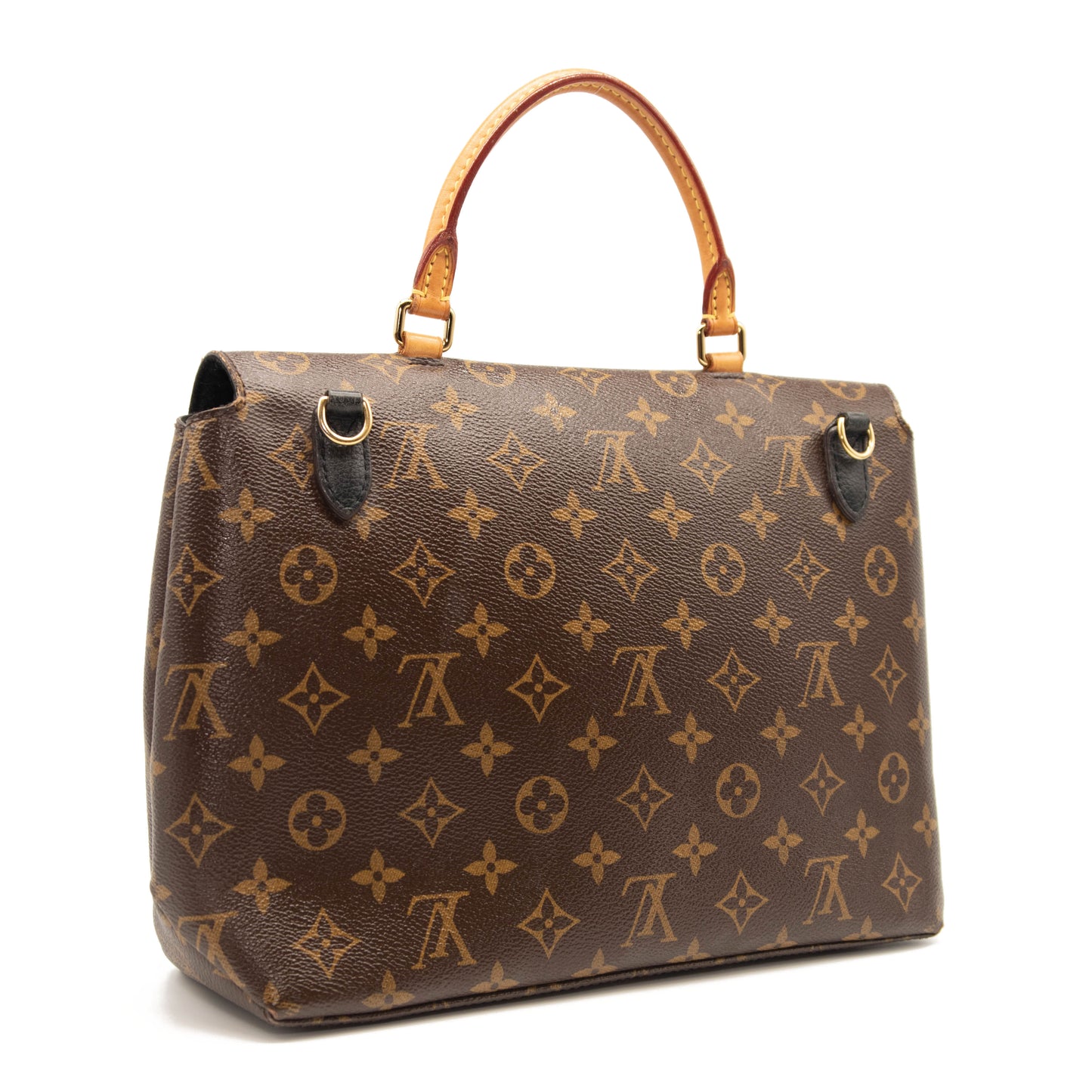 Louis Vuitton Monogram Marignan Black Shoulder Bag